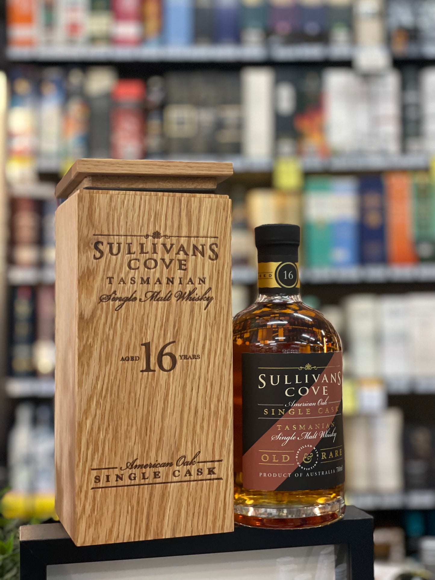 Sullivans Cove Old and Rare 16 Years Single Cask Tasmanian Whisky TD0079 (700ml)