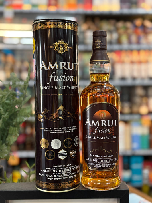 AMRUT FUSION INDIAN SINGLE MALT WHISKY (700ml)