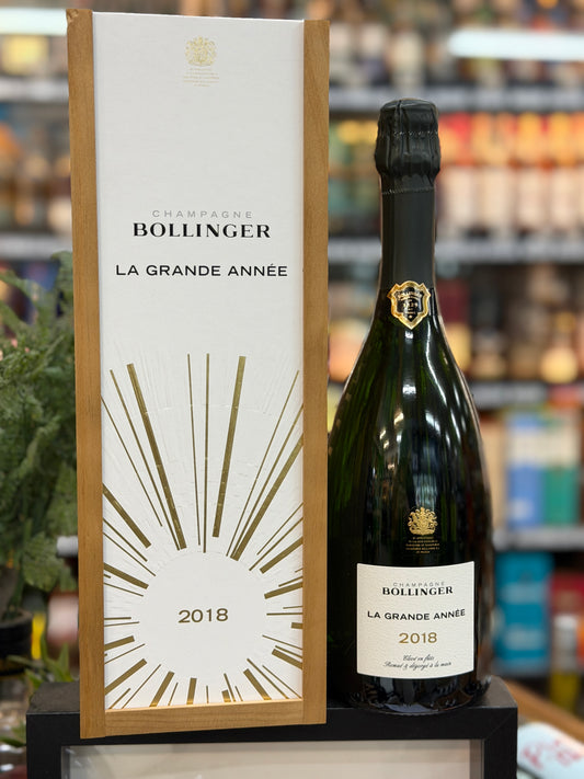 Bollinger La Grande Année Champagne 2018 with Gift Box (750ml)