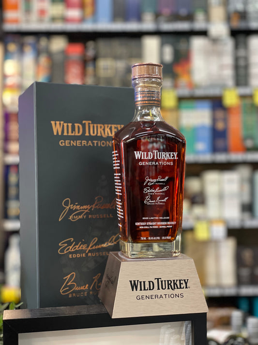 Wild Turkey Generations Bourbon 2023 Limited Release (750ml)