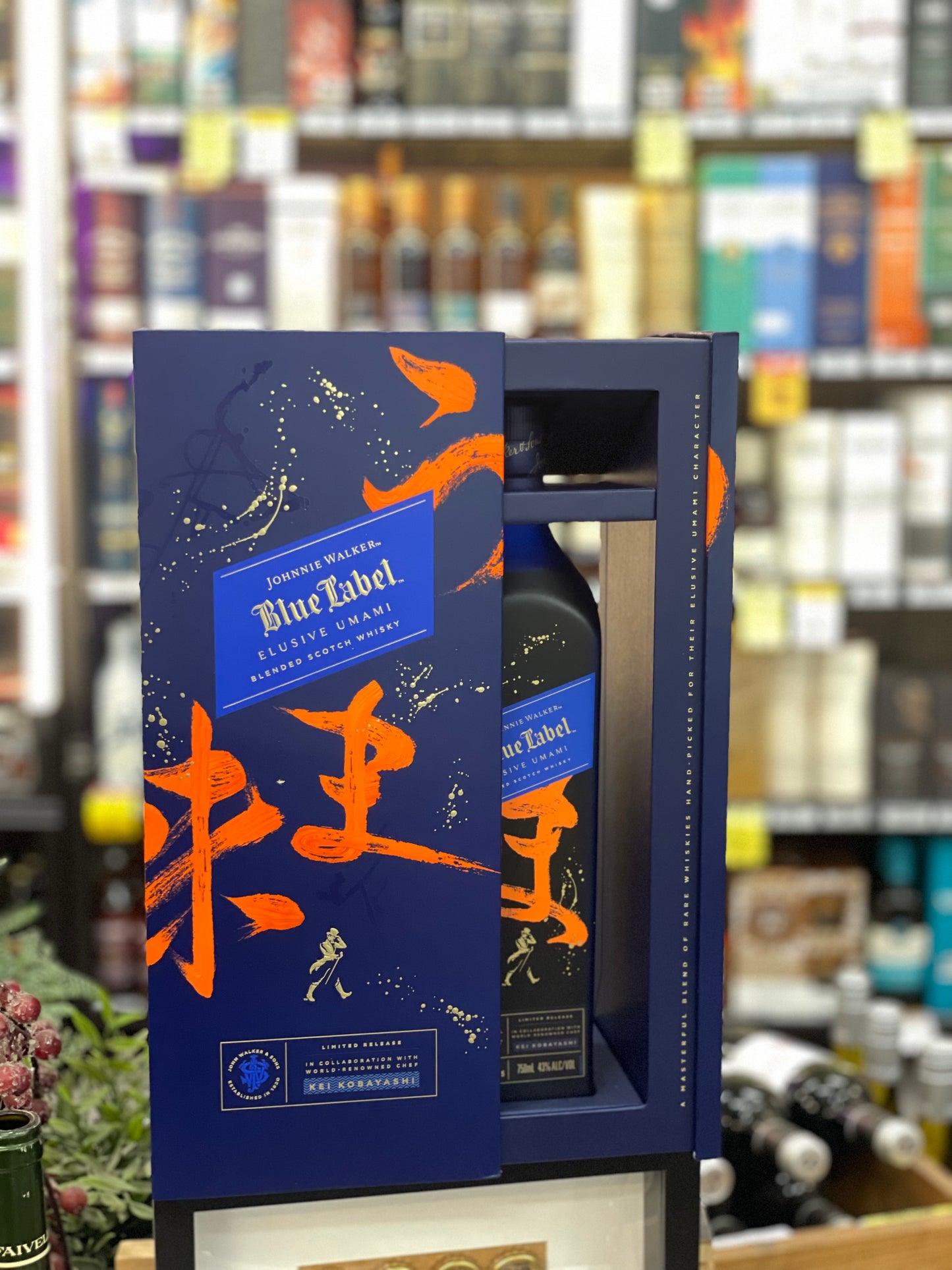 Johnnie Walker Blue Label Elusive Umami Limited Release Blended Scotch Whisky (750ml)