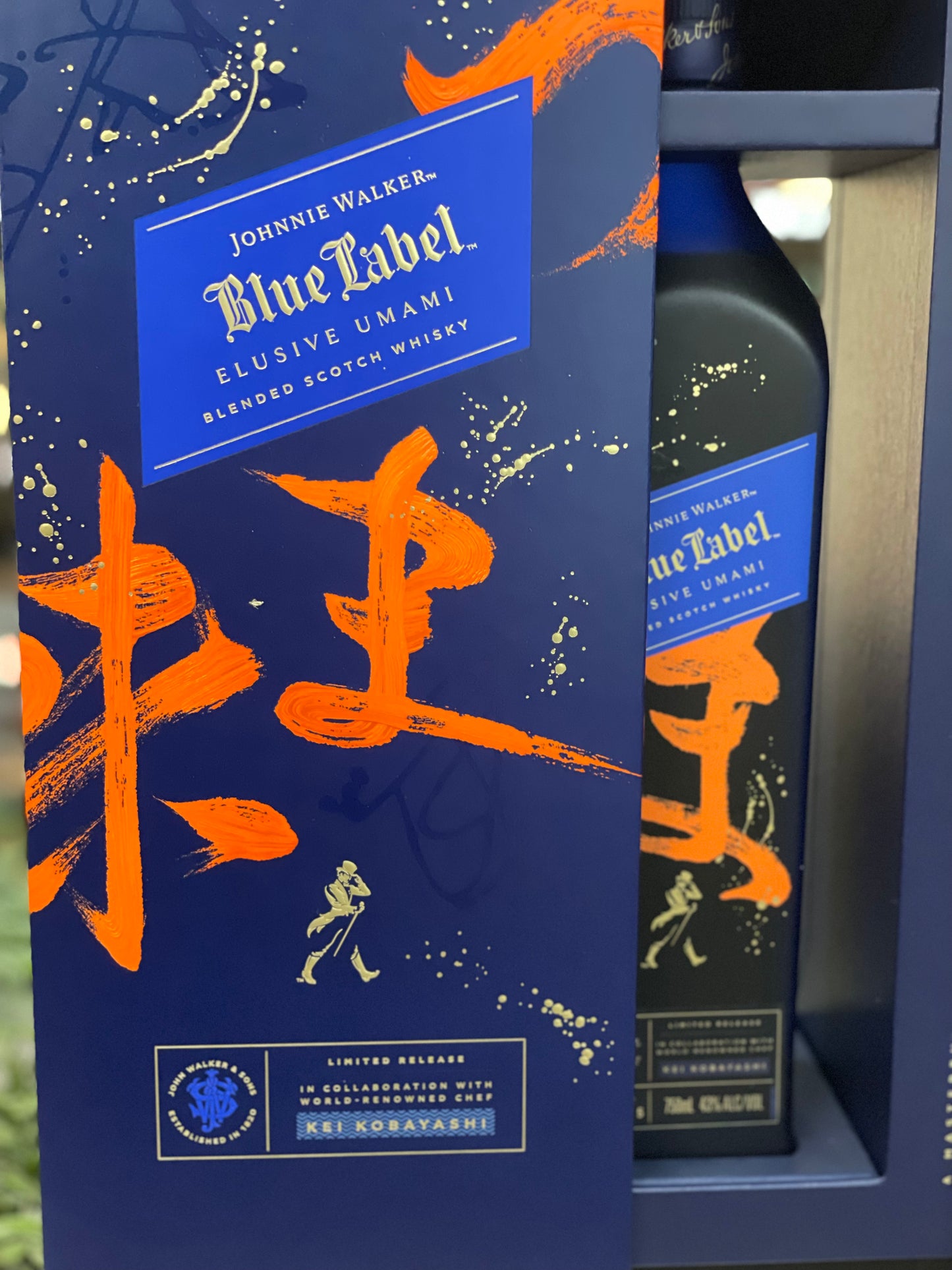 Johnnie Walker Blue Label Elusive Umami Limited Release Blended Scotch Whisky (750ml)