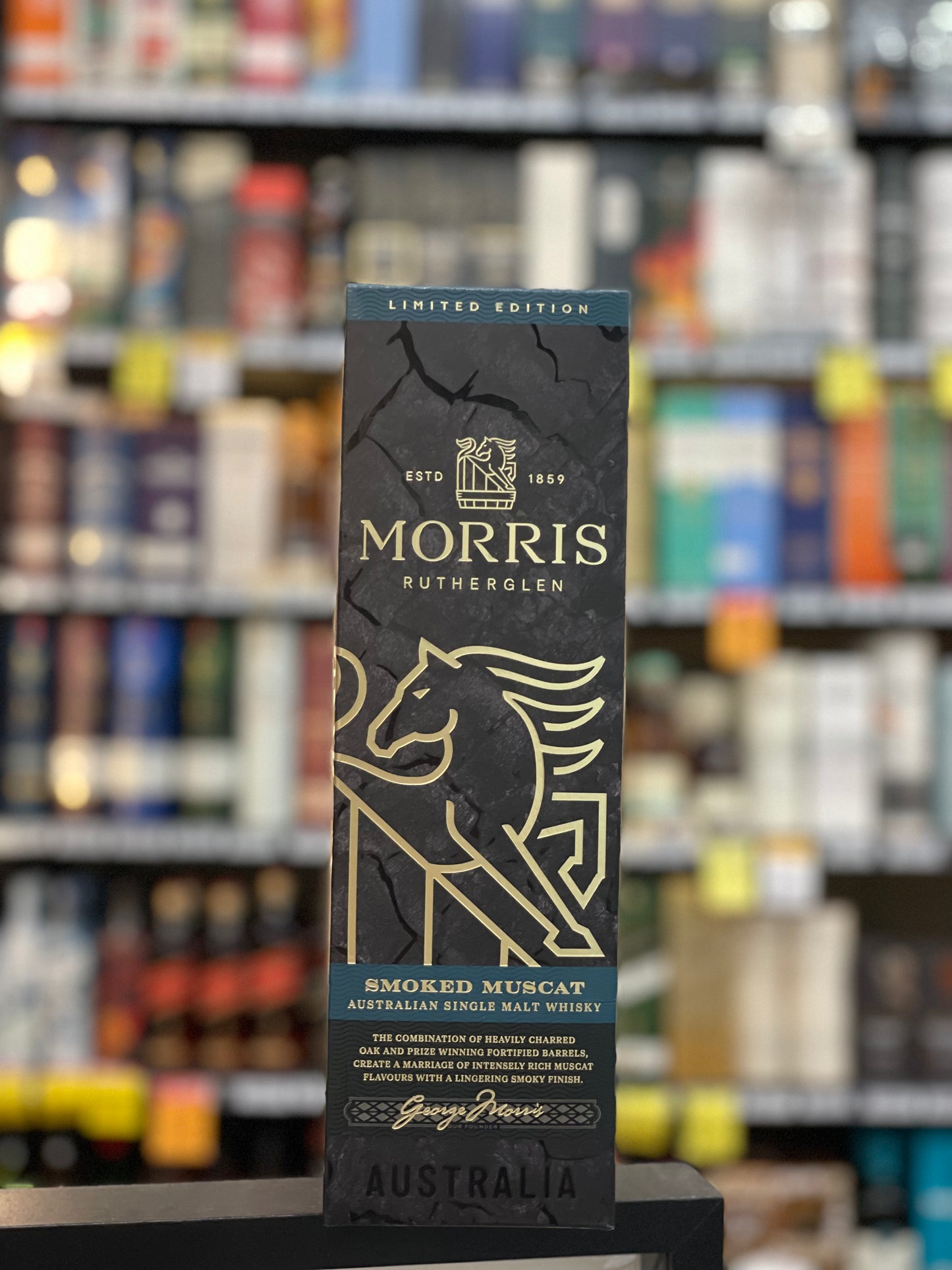 Morris Smoked Muscat Australian Single Malt Whisky (700ml)