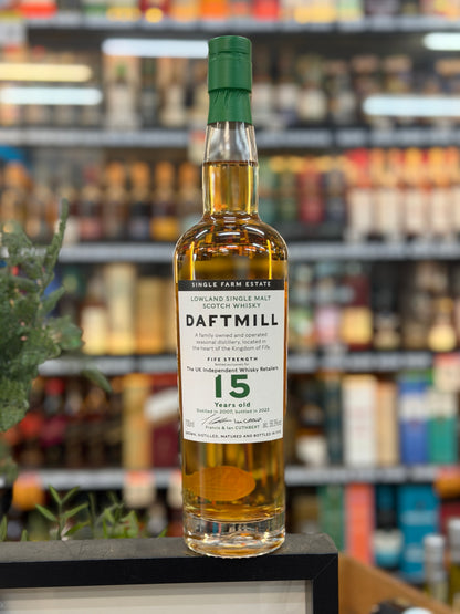 Daftmill 15yo FIFE Strength 56.3% Lowland Single Malt Scotch Whisky (700ml)