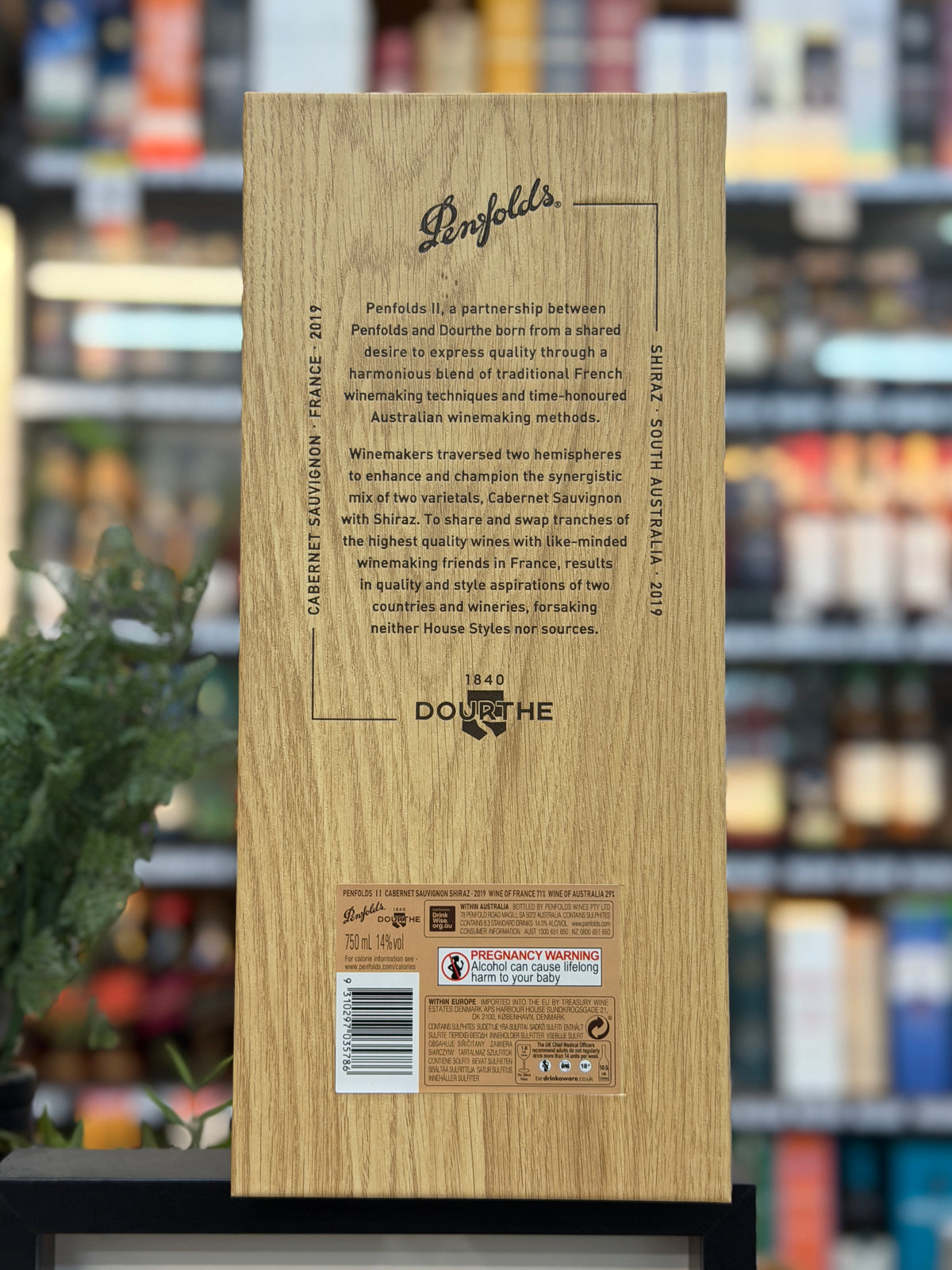Penfolds II Dourthe x Penfolds Cabernet Shiraz Merlot 2019 Gift Pack (750ml)