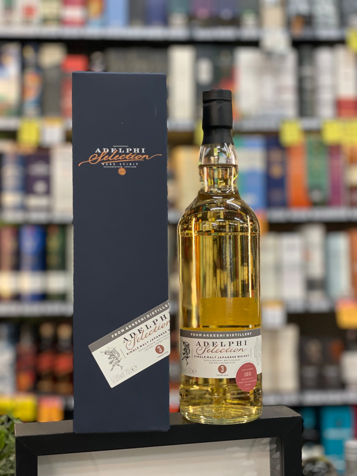 Adelphi Akkeshi 3yo Single Malt Whisky (700ml)