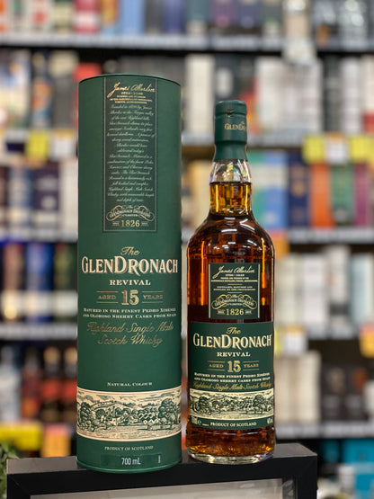 GLENDRONACH 15YO REVIVAL Single Malt Whisky (700ml)