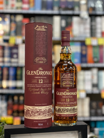 GlenDronach 12yo Singe Malt Scotch Whisky (700ml)