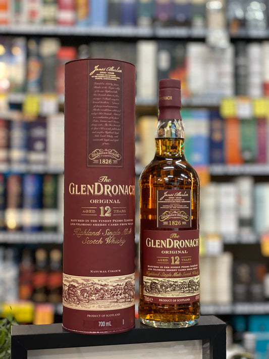 GlenDronach 12yo Singe Malt Scotch Whisky (700ml)