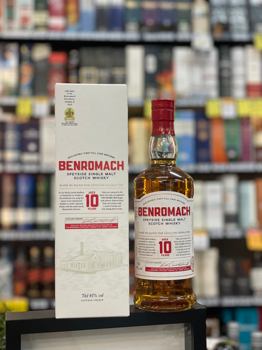 Benromach 10YO Single Malt Whisky (700ml)