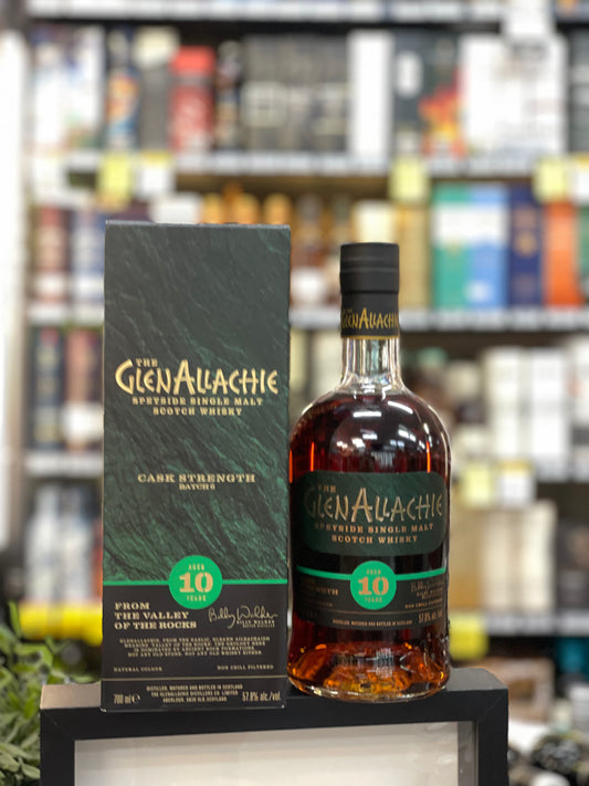 GlenAllachie 10yo Batch 6 Cask Strength Single Malt Whisky (700ml)