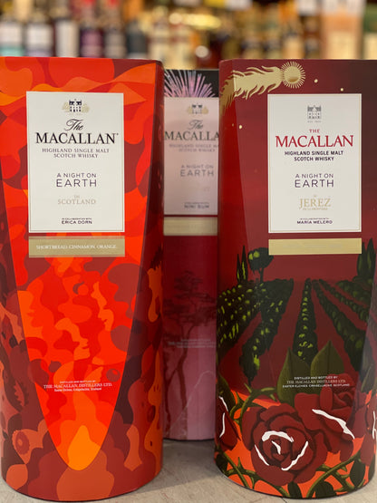 Macallan A Night on Earth 3 limited release bottles bundle Set (3x700ml)