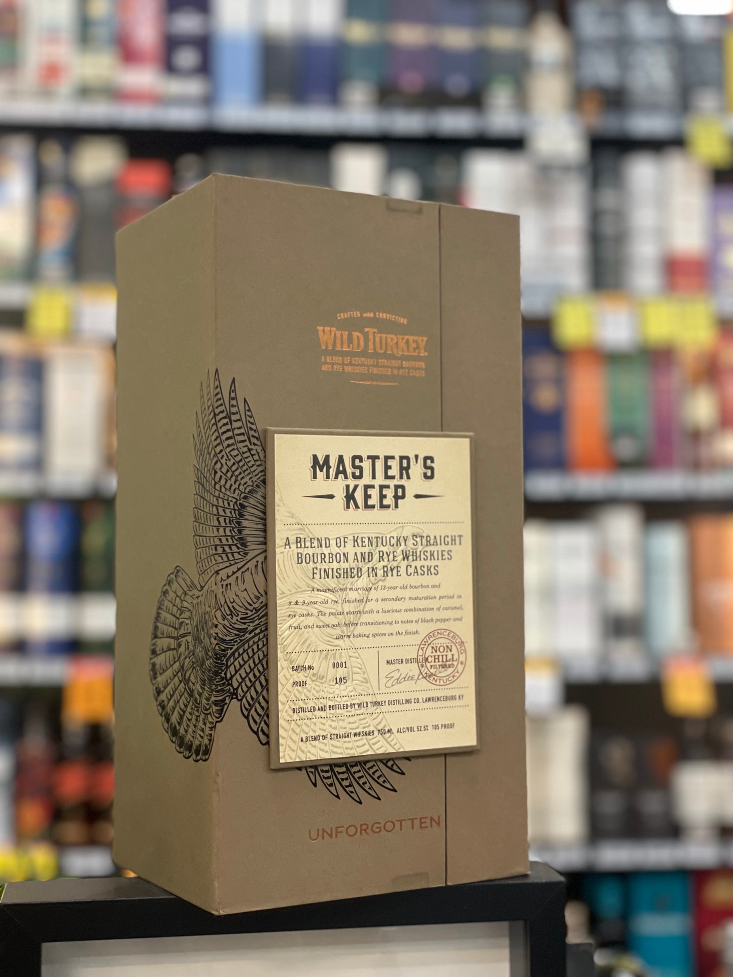 WILD TURKEY MASTER'S KEEP UNFORGOTTEN Bourbon Whisky (700ml)