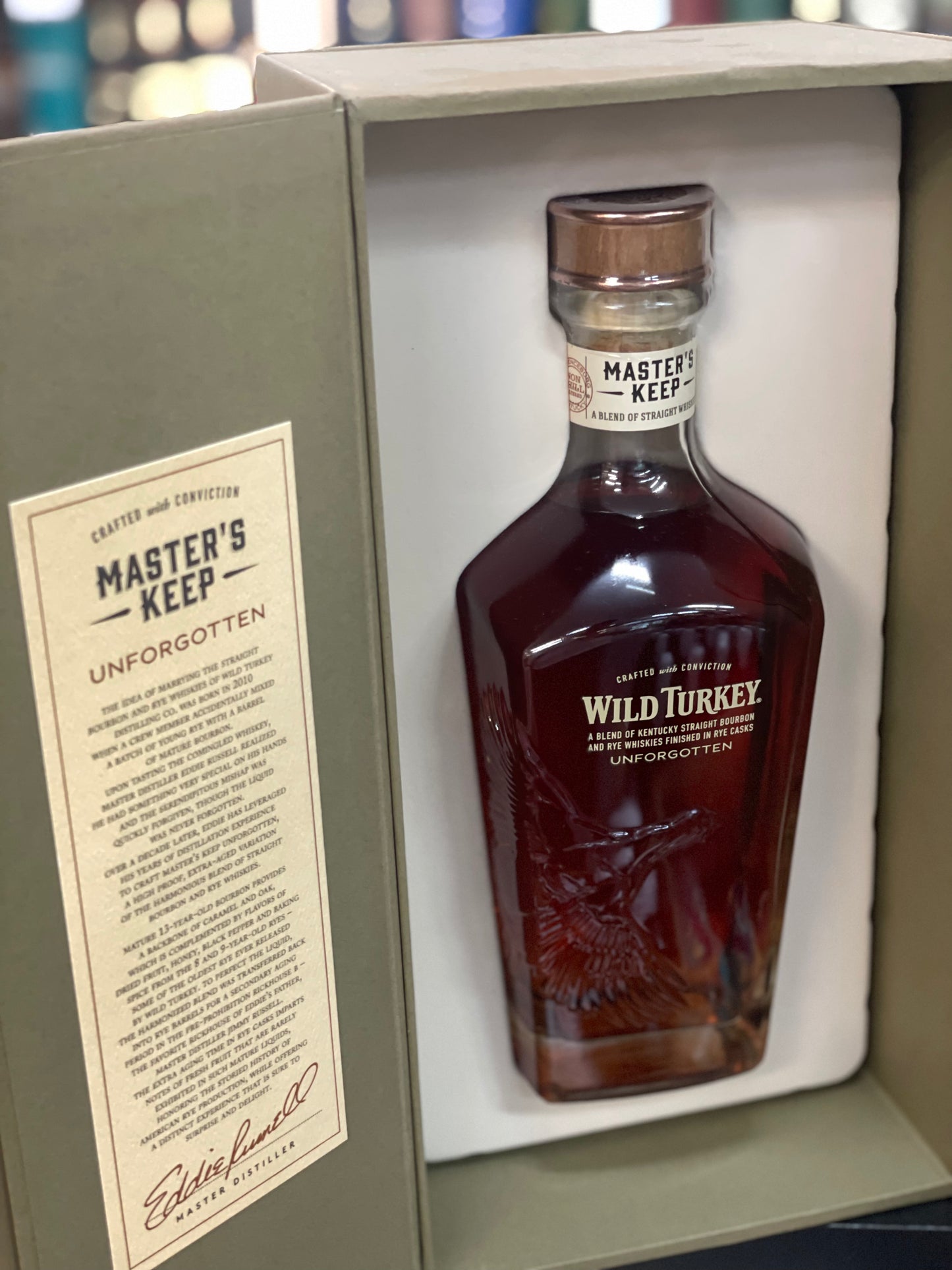 WILD TURKEY MASTER'S KEEP UNFORGOTTEN Bourbon Whisky (700ml)