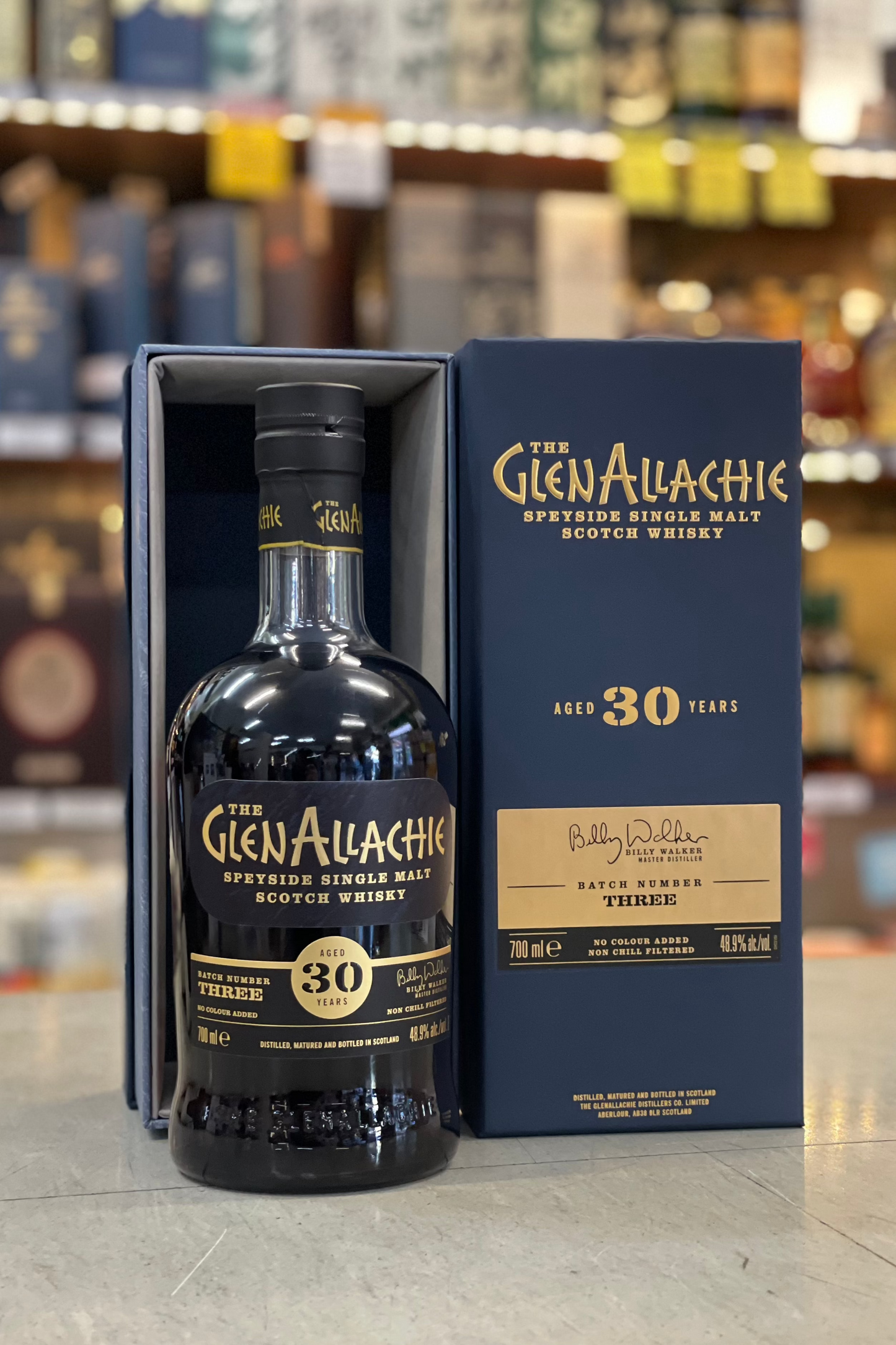 GlenAllachie 30 Year Old Batch 3 Single Malt Scotch Whisky (700ml)