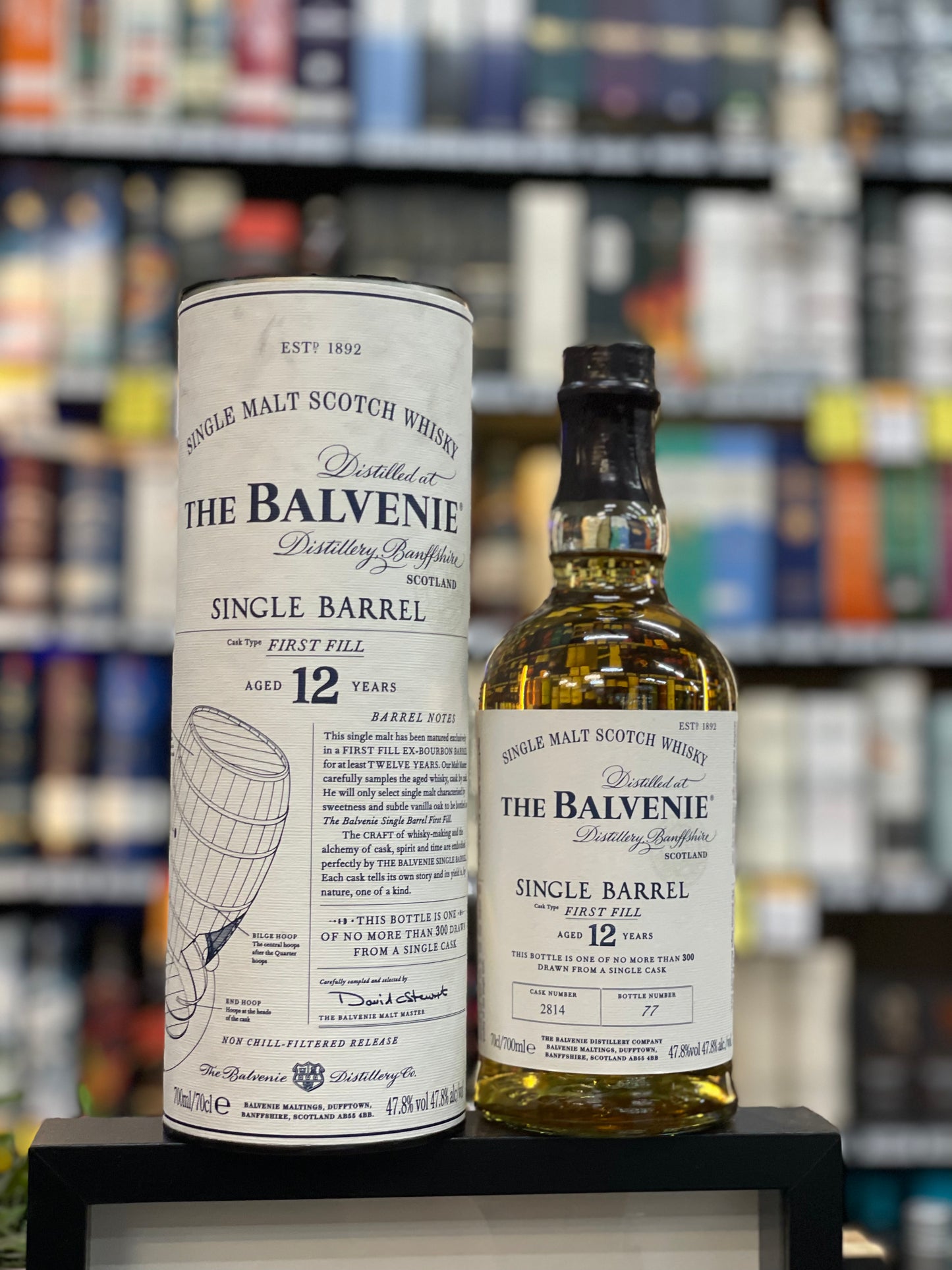 Balvenie 12yo Single Barrel First Fill Single Malt Whisky (700ml)