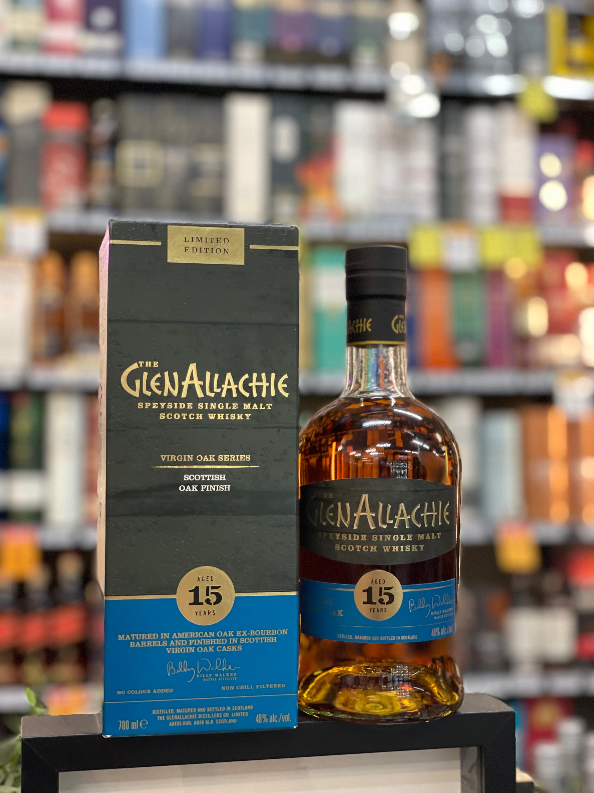 GlenAllachie Virgin Oak Series 15yo Scottish Oak Finish (700ml
