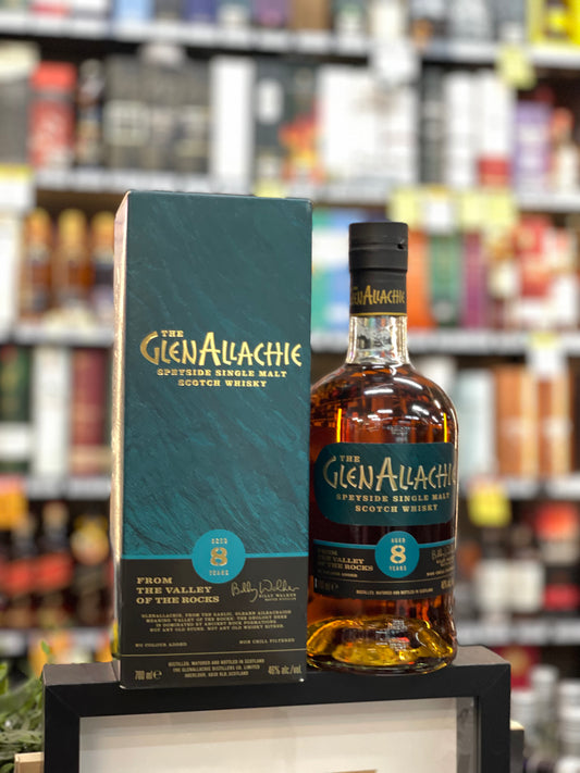 GlenAllachie 8Yo Speyside Single Malt Whisky (700ml)