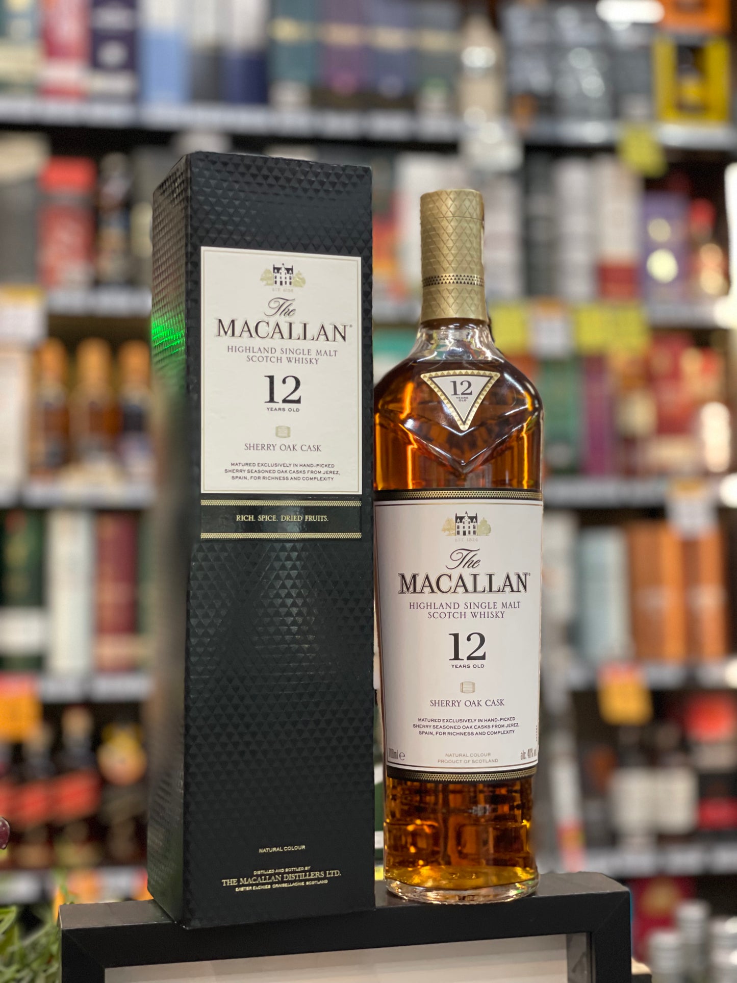 Macallan 12yo Sherry Oak Cask Single Malt Whisky (700ml)