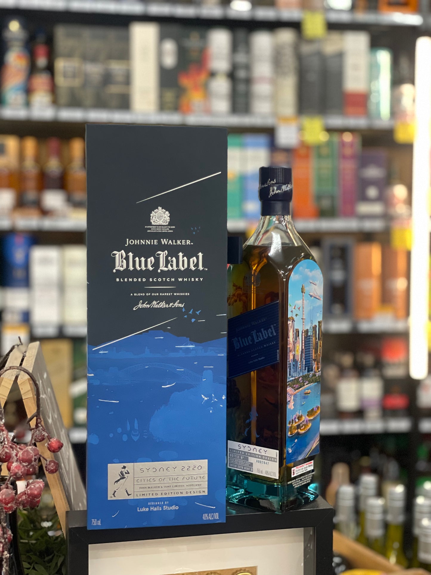 Johnnie Walker Blue Label Future City Edition Sydney (700ml)