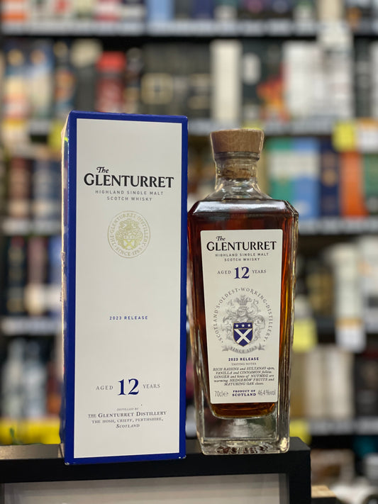 Glenturret 12yo 2023 release Single Malt Whisky(700ml)