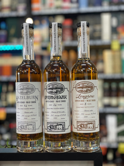 Springbank Open Day May 2023 Release Set (3x 350ml)