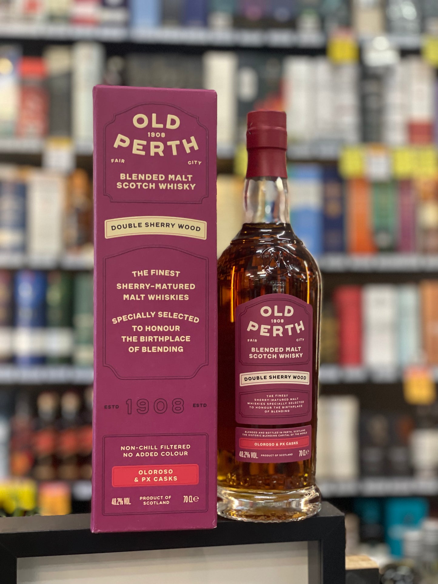 Morrison Distillers Old Perth Double Sherry Wood Single Malt Whisky (700ml)