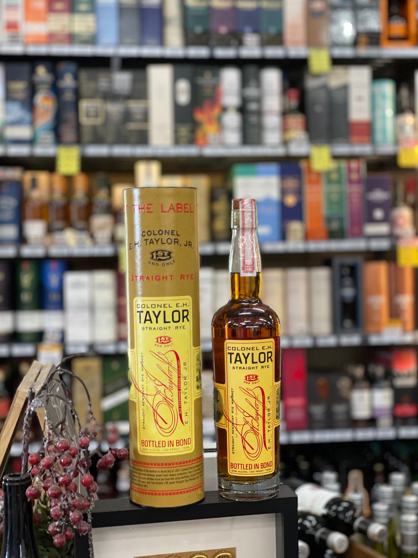 Colonel E.H Taylor Straight Rye Whiskey (750ml)