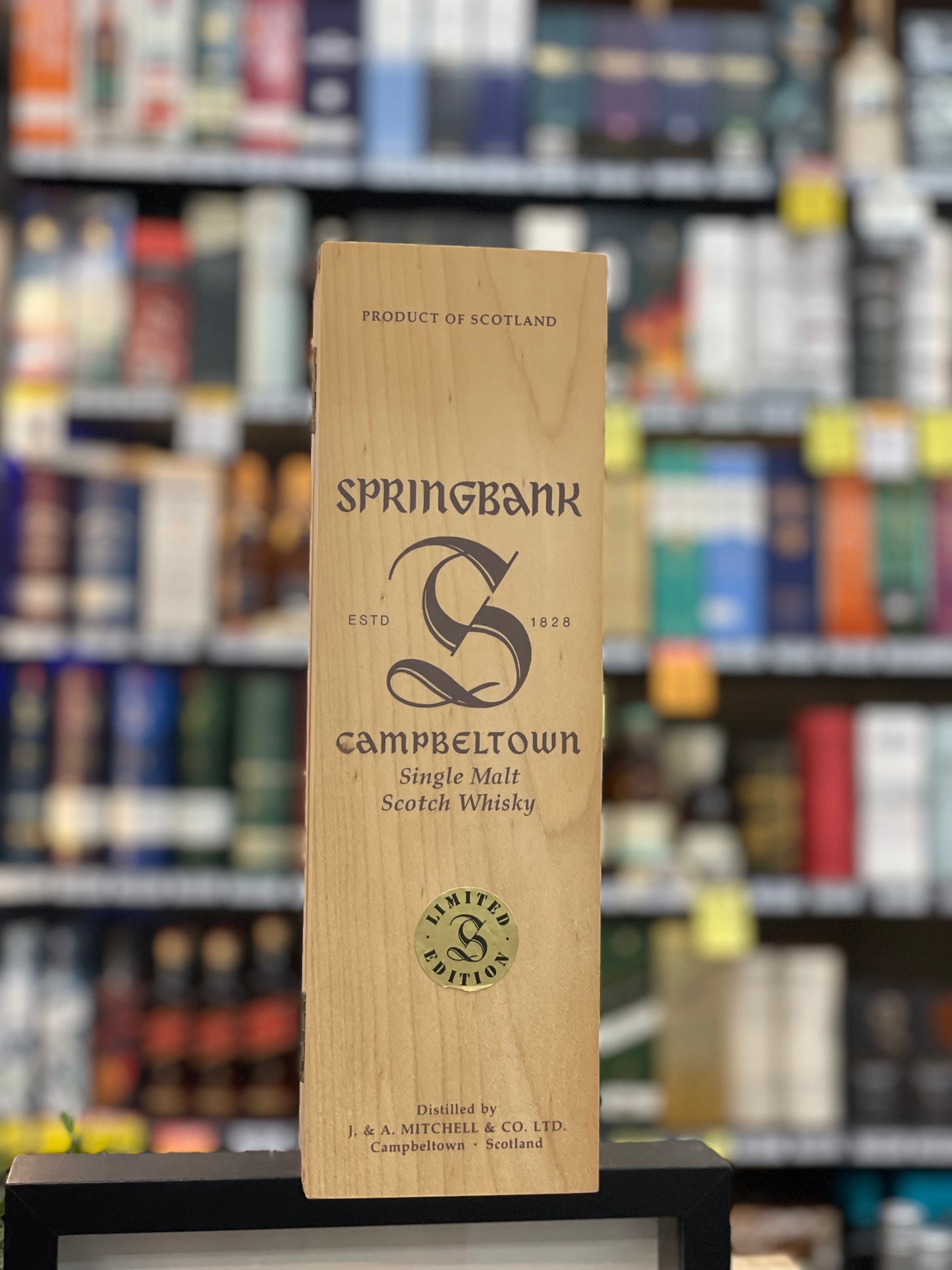 Springbank 25 Year Old Millennium Limited Edition Single Malt Whisky (700ml) In Store Appointment Only.