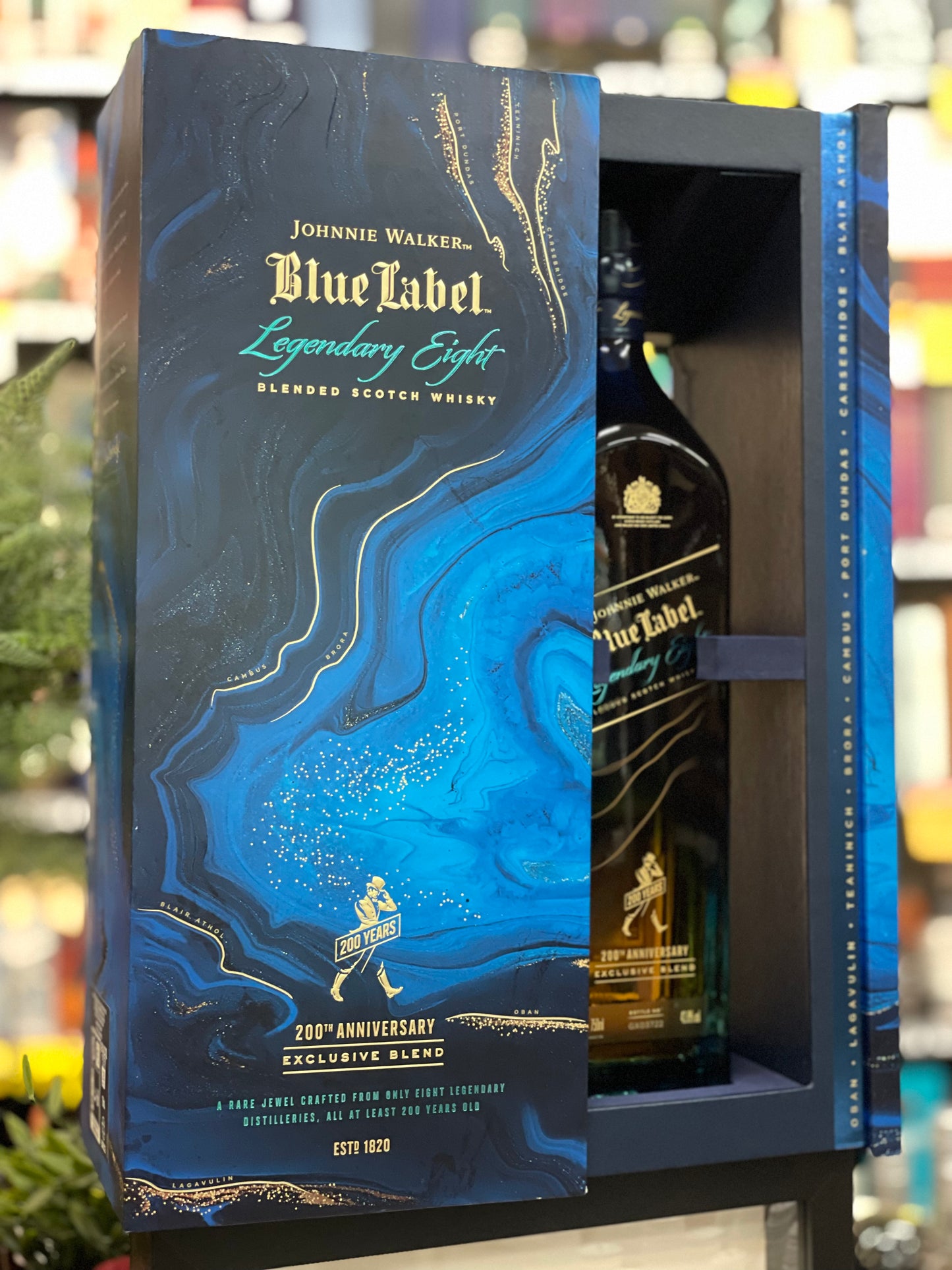 Johnnie Walker Blue Label Legendary Eight Blended Scotch Whisky 200th Anniversary (750ml)