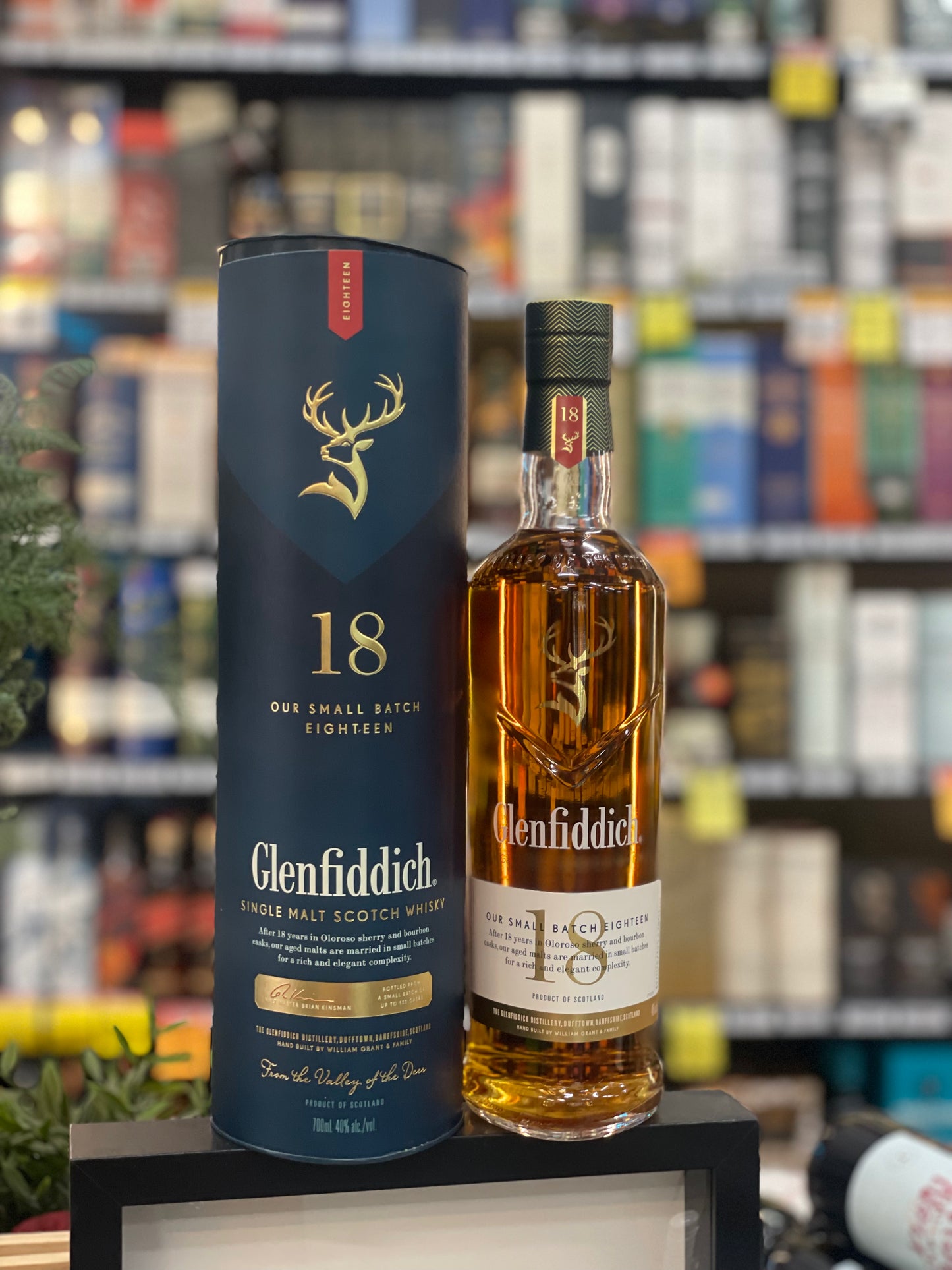 GLENFIDDICH 18YO Single Malt Whisky (700ml)