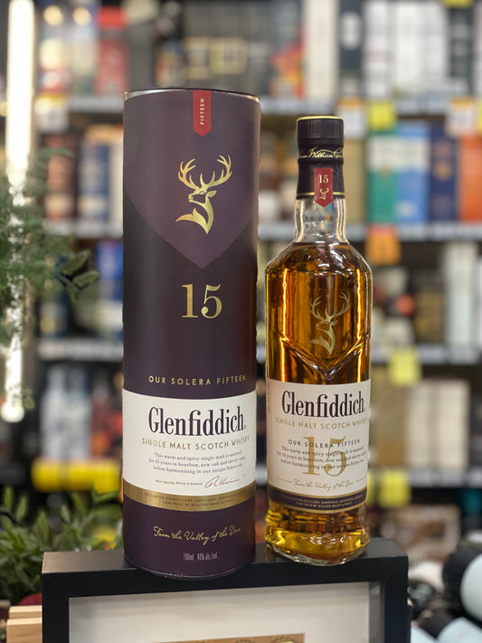 Glenfiddich Solera 15yo Single Malt Whisky (700ml)