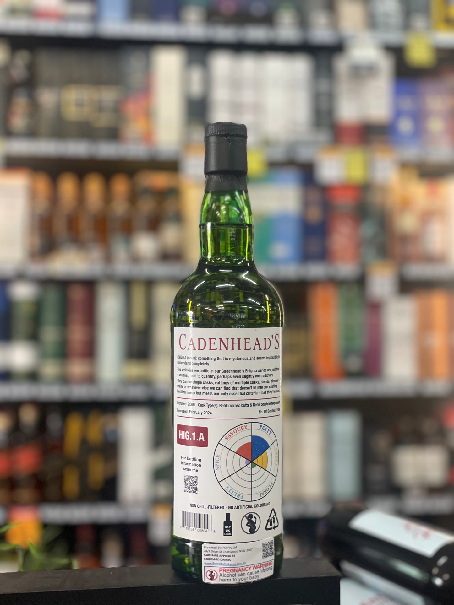 Cadenhead Enigma 14Yo Highland Refill Sherry Single Malt Whisky (700ml)