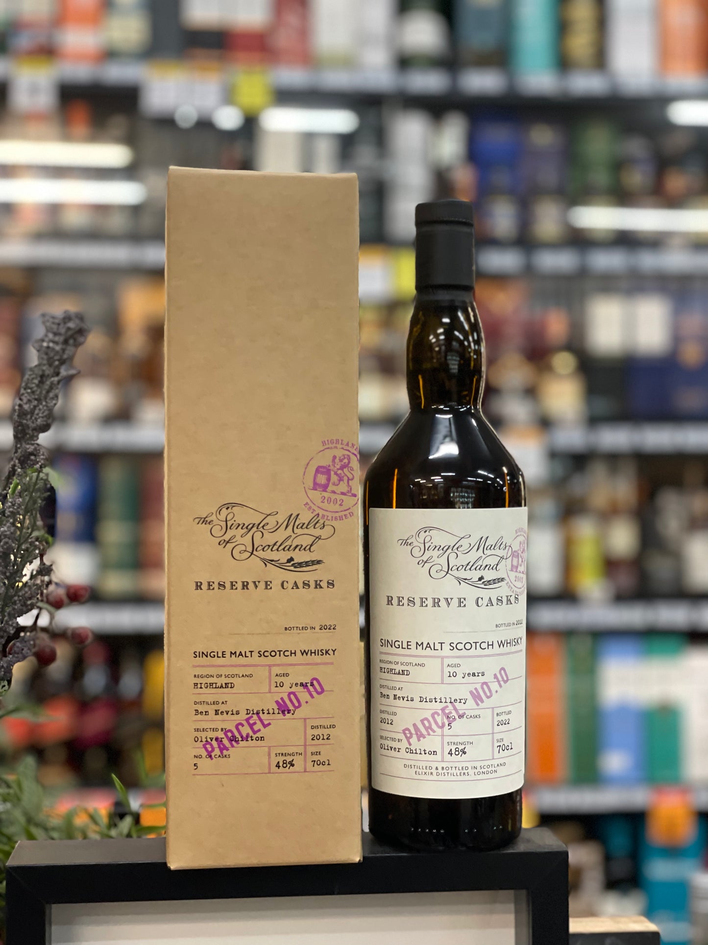Single Malts of Scotland Reserve Cask Ben Nevis 10yo (700ml)