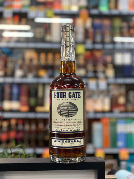 Four Gate Majestic Wood Series Japanese Mizunara Oak 58.7% Bourbon (750ml)