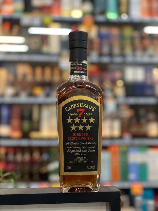 Cadenhead 7 Stars 30yo Cask Strength Oloroso Cask Finish 48.2% (700ml)