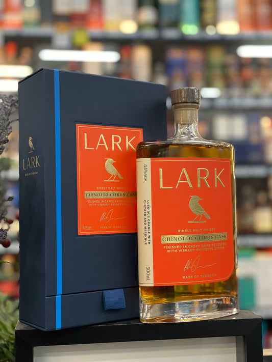 LARK Chinotto Citrus Cask Tasmania Single Malt Whisky (500ml)