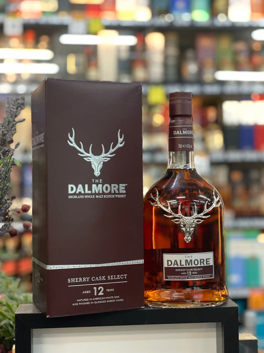 Dalmore 12yo Sherry Cask Select Highland Single Malt Whisky (700ml)