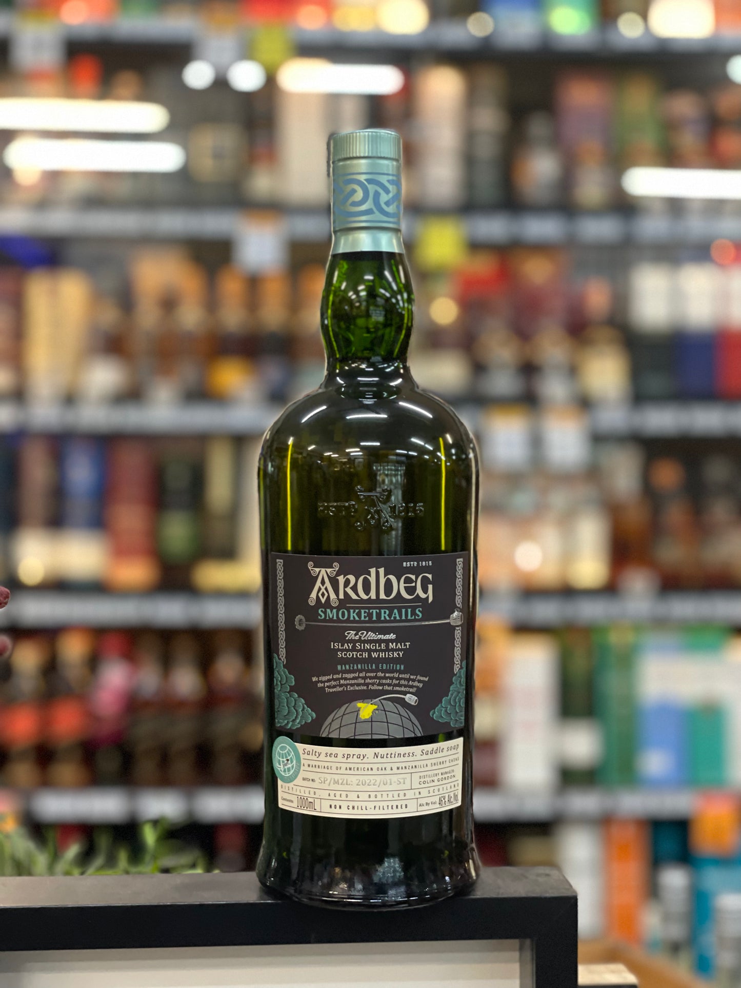 Ardbeg Smoketrails Manzanilla Single Malt Whisky (1L)