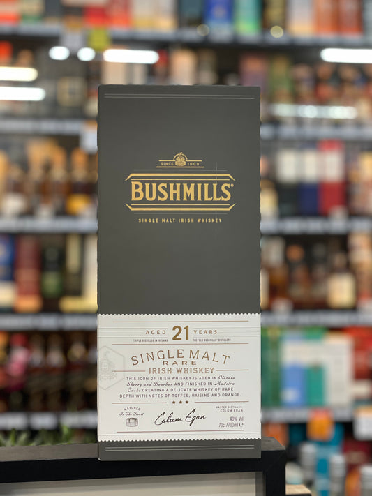 Bushmills 21yo Single Malt Irish Whiskey (700ml)