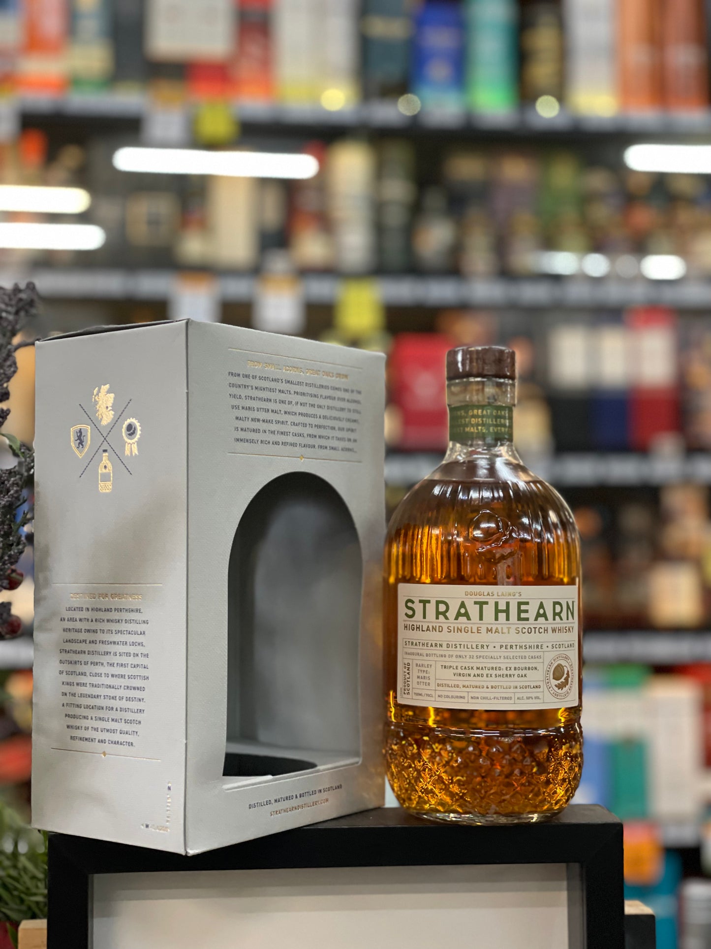Strathearn Highland Single Malt Whisky Inaugural Release (700ml)