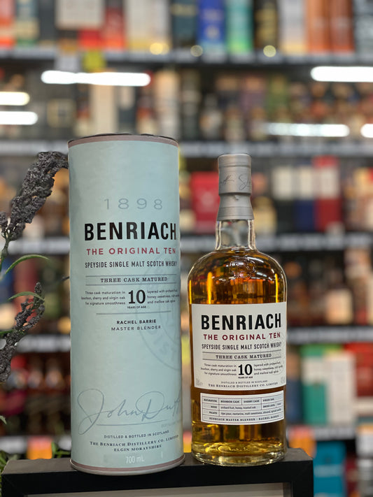 Benriach 10 Year Old Single Malt Scotch Whisky (700ml)