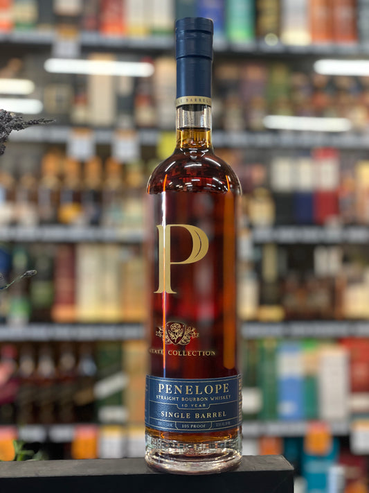 Penelope Estate Collection 10 Year Old Single Barrel Straight Bourbon Whiskey (750ml)
