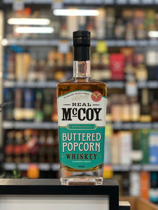 Real Mccoy Buttered Popcorn Whiskey (700ml)