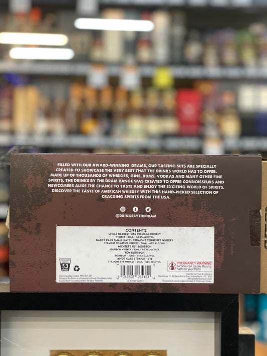 DRINKS BY DRAM AMERICAN WHISKEY GIFT PACK (5x30ML)