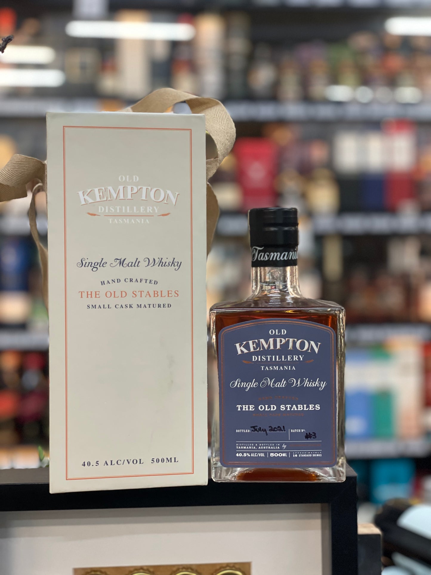 Old Kempton Old Stables Tasmania Single Malt Whisky (500ml)