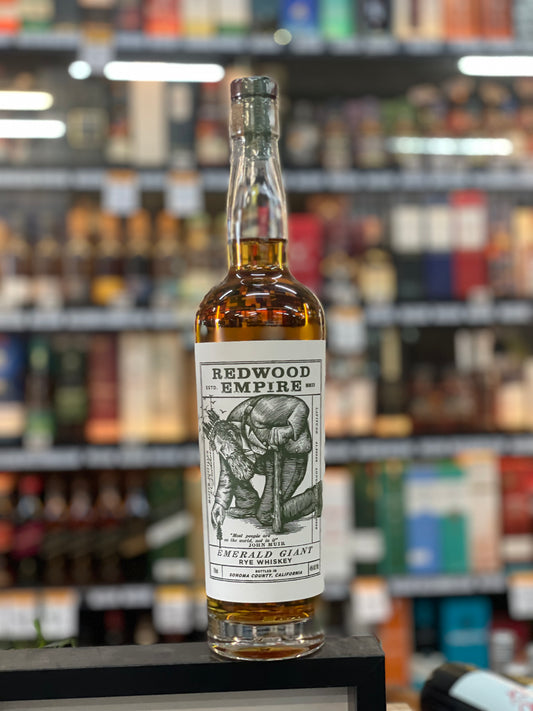 Redwood Empire Emerald Giant Rye Whisky (750ml)