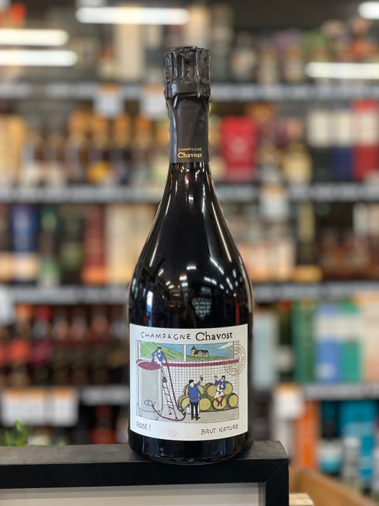 Champagne Chavost Rosé Brut Nature (750ml)