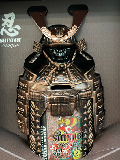 SHINOBU SHOGUN Malt Whisky Mizunara Wood Oak Cask Finish Japanese Whisky (700ml)