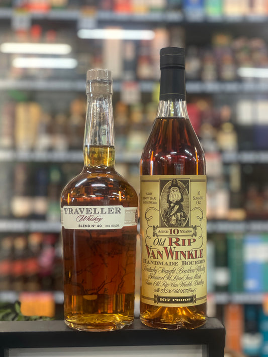 Old Rip Van Winkle 10yo 2024 Release + Traveller Whiskey Bundle